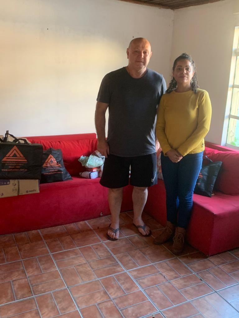 AAFCorsan faz doação de aproximadamente 70Kg de alimentos arrecadados nos encontros regionais